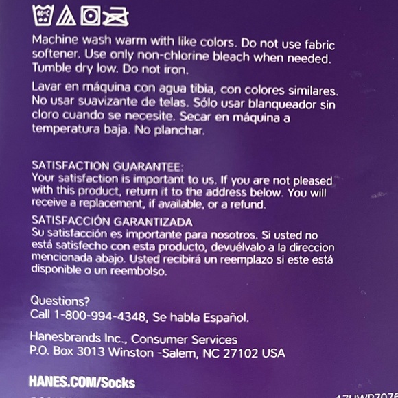 NWT~Hanes Premium Ankle Socks - Picture 7 of 14